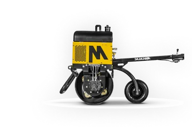 Mecalac Maschine in gelb